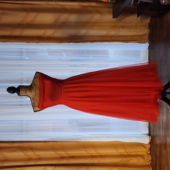 Hello Molly Dresses 3 Hello Molly Prom Dress Red Chiffon With